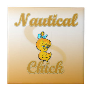 Nautical Chick Fliese