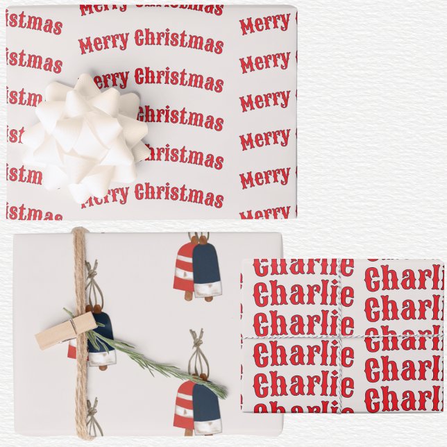 Nautical Christmas  Geschenkpapier Set (Von Creator hochgeladen)