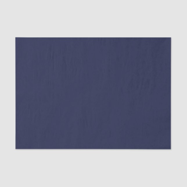Nautical Dark Lighthouse Blue Seidenpapier (Vorderseite)