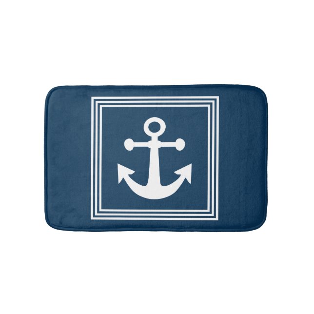 Nautical Design Badematte (Vorderseite)