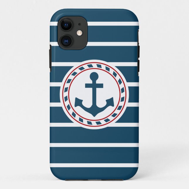 Nautical Design Case-Mate iPhone Hülle (Rückseite)