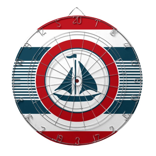 Nautical Design Dartscheibe (vorne)