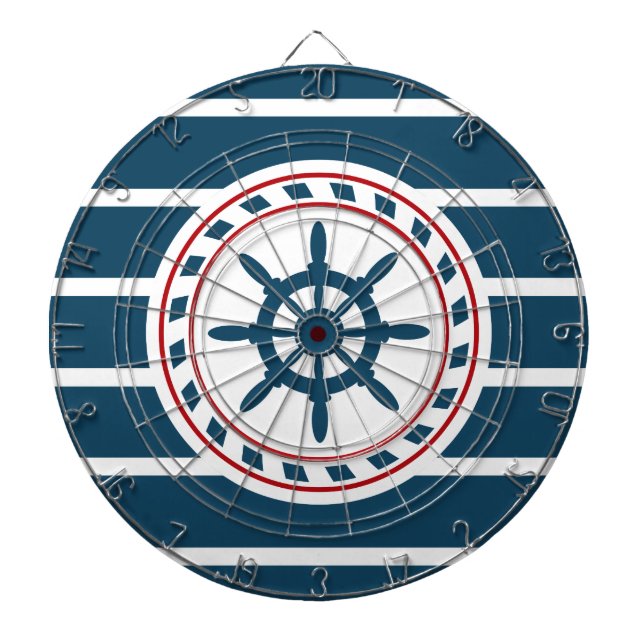 Nautical Design Dartscheibe (vorne)
