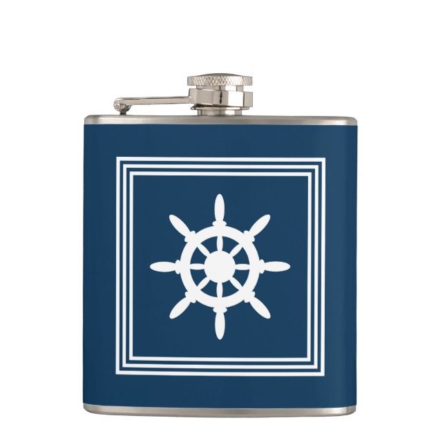 Nautical Design Flachmann (Vorderseite)
