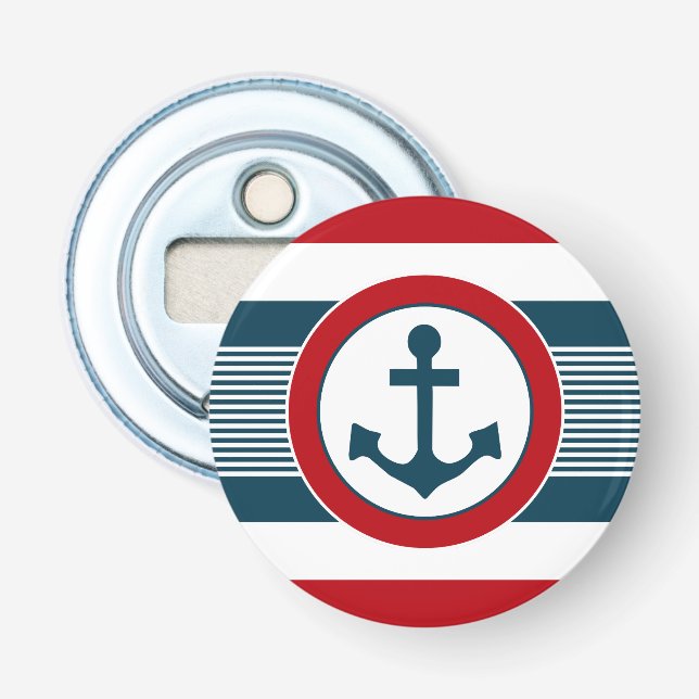 Nautical Design Flaschenöffner (Vorderseite)