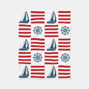 Nautical Design Fleecedecke
