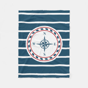 Nautical Design Fleecedecke
