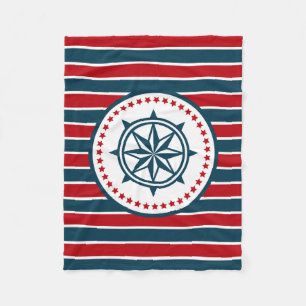 Nautical Design Fleecedecke