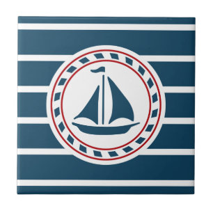 Nautical Design Fliese