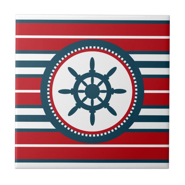 Nautical Design Fliese (Vorderseite)