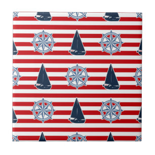Nautical Design Fliese