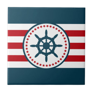 Nautical Design Fliese