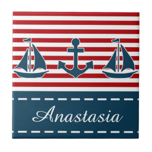 Nautical Design Fliese