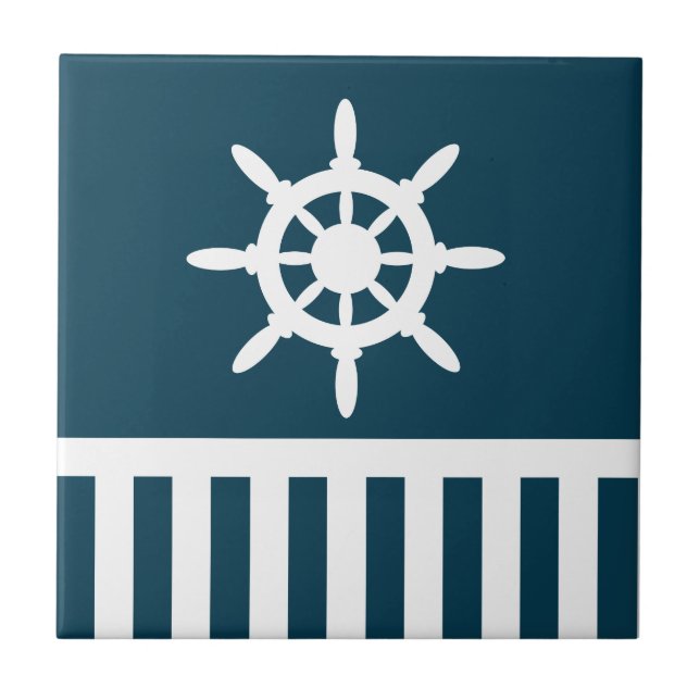 Nautical Design Fliese (Vorderseite)