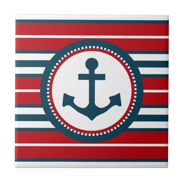 Nautical Design Fliese (Vorderseite)