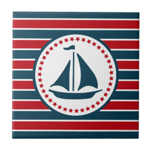 Nautical Design Fliese