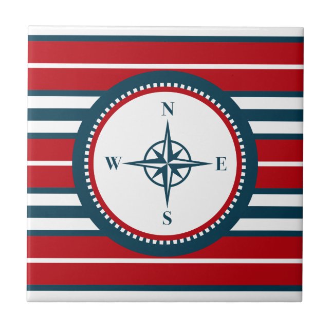 Nautical Design Fliese (Vorderseite)