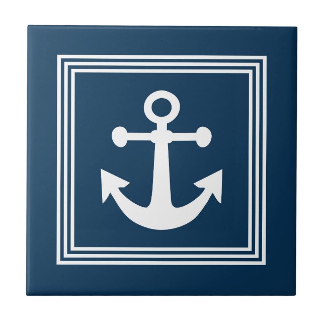 Nautical Design Fliese (Vorderseite)