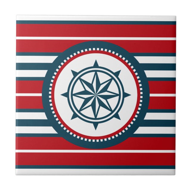 Nautical Design Fliese (Vorderseite)