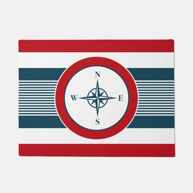 Nautical Design Fußmatte (Vorderseite)