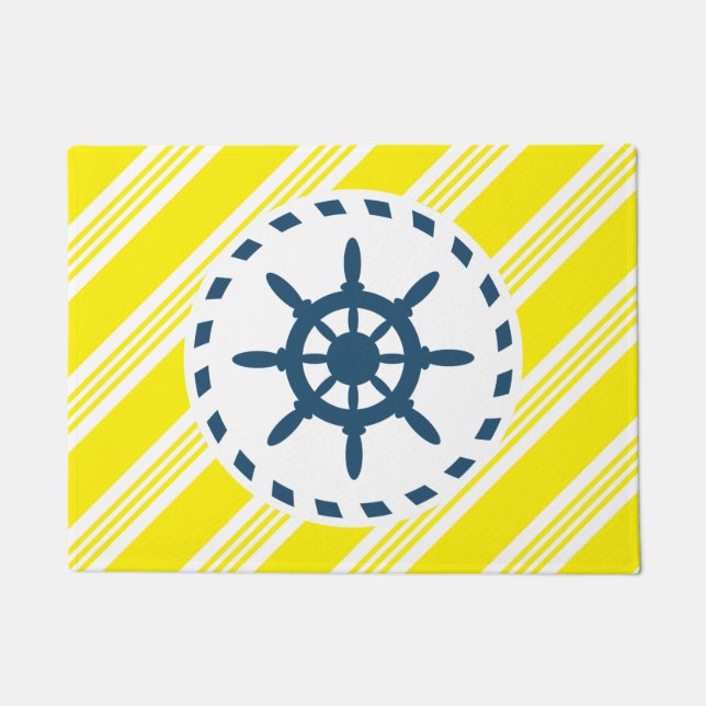 Nautical Design Fußmatte (Vorderseite)