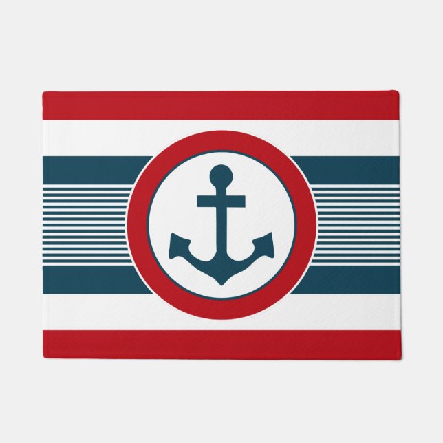 Nautical Design Fußmatte (Vorderseite)