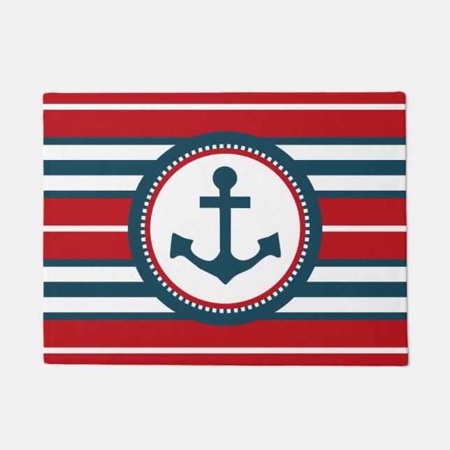 Nautical Design Fußmatte (Vorderseite)