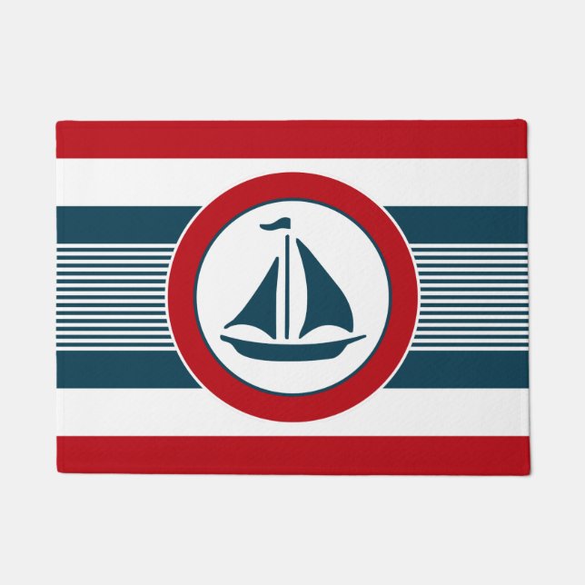 Nautical Design Fußmatte (Vorderseite)