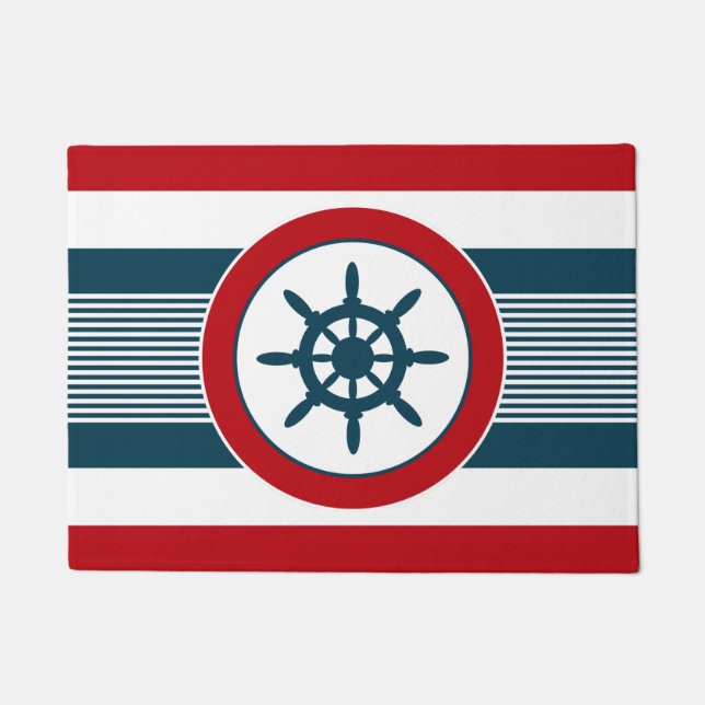 Nautical Design Fußmatte (Vorderseite)