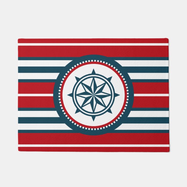 Nautical Design Fußmatte (Vorderseite)