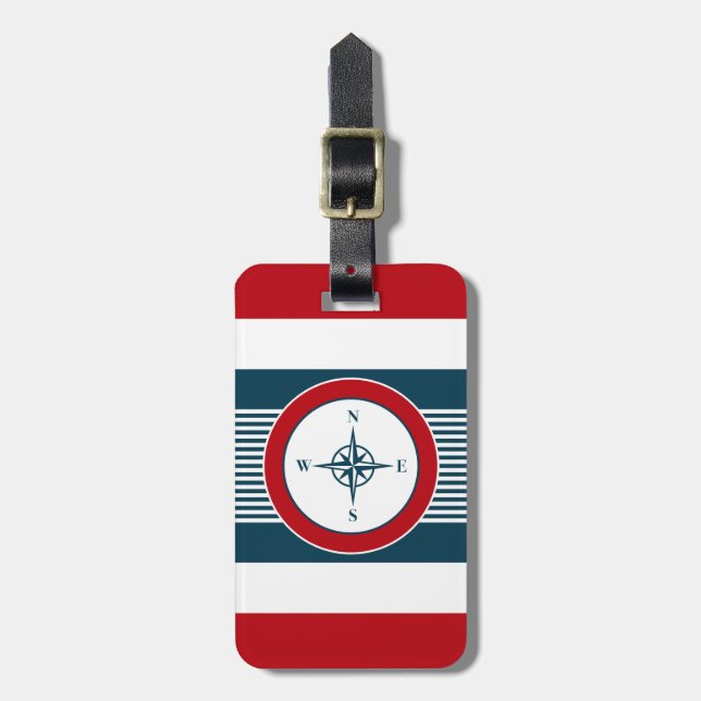 Nautical Design Gepäckanhänger (Vorderseite vertikal)