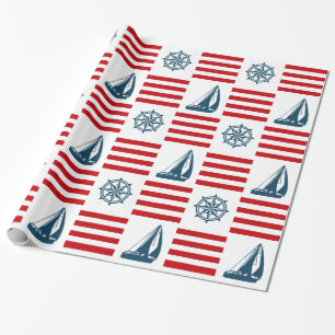 Nautical Design Geschenkpapier