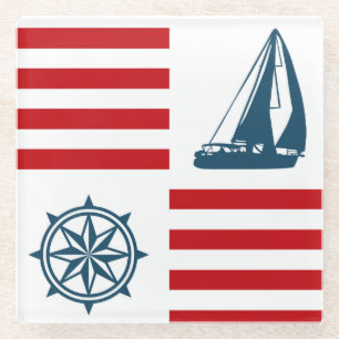 Nautical Design Glasuntersetzer