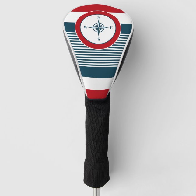 Nautical Design Golf Headcover (Vorderseite)