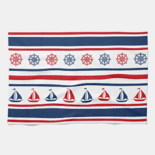 Nautical Design Handtuch
