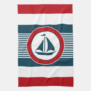 Nautical Design Handtuch