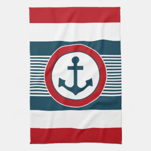 Nautical Design Handtuch