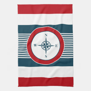 Nautical Design Handtuch