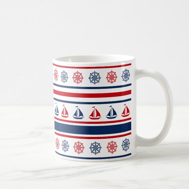 Nautical Design Kaffeetasse (Rechts)