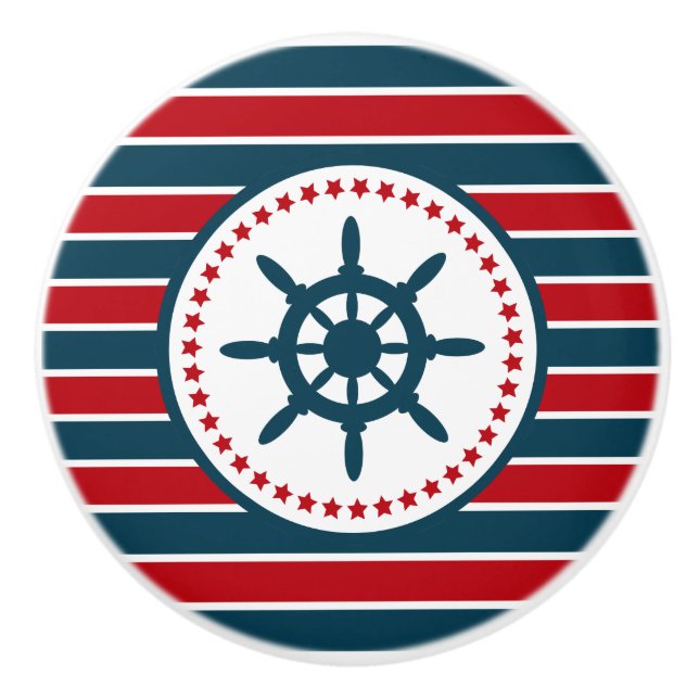 Nautical Design Keramikknauf (Vorderseite)