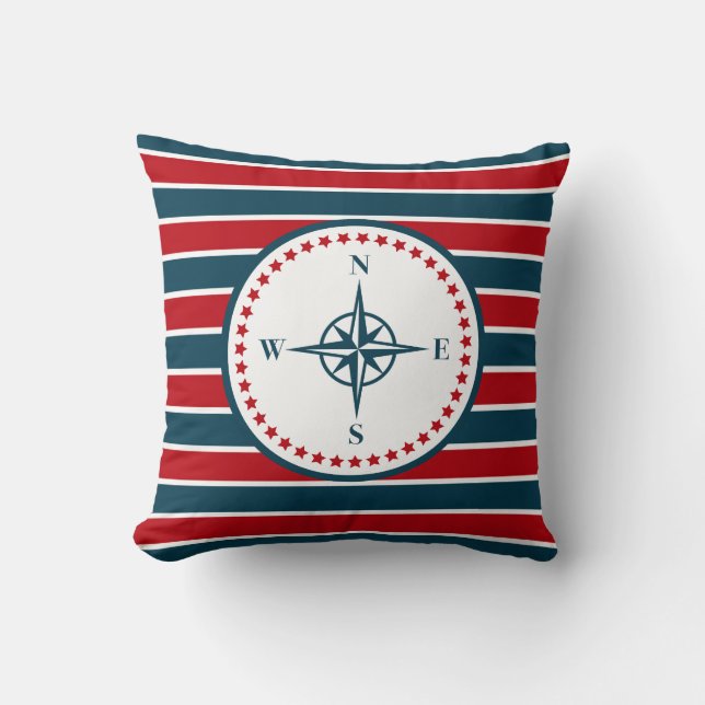 Nautical Design Kissen (Vorderseite)