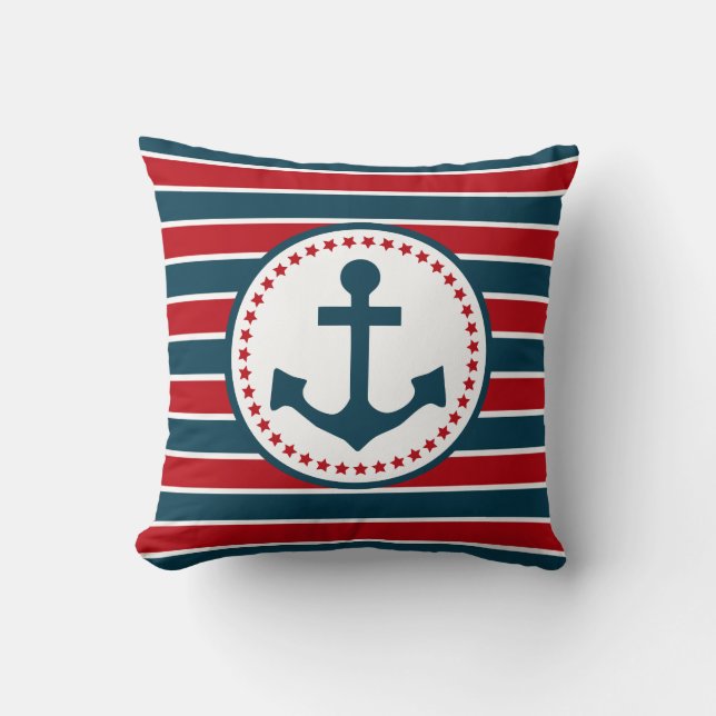 Nautical Design Kissen (Vorderseite)