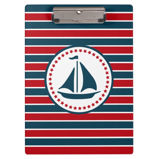 Nautical Design Klemmbrett (Vorderseite)