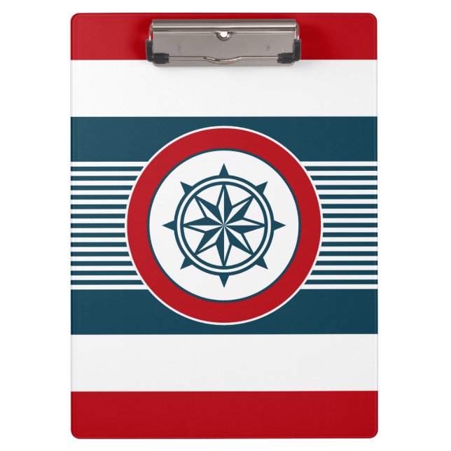 Nautical Design Klemmbrett (Vorderseite)