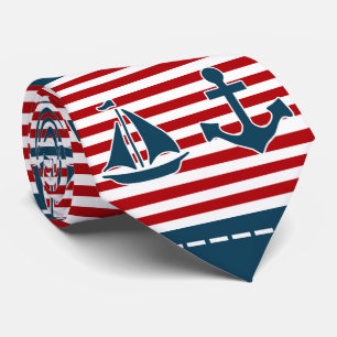 Nautical Design Krawatte