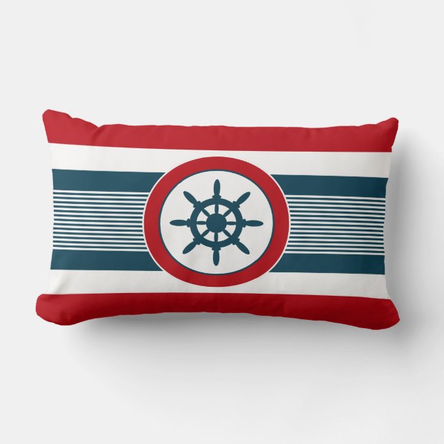 Nautical Design Lendenkissen (Vorderseite)