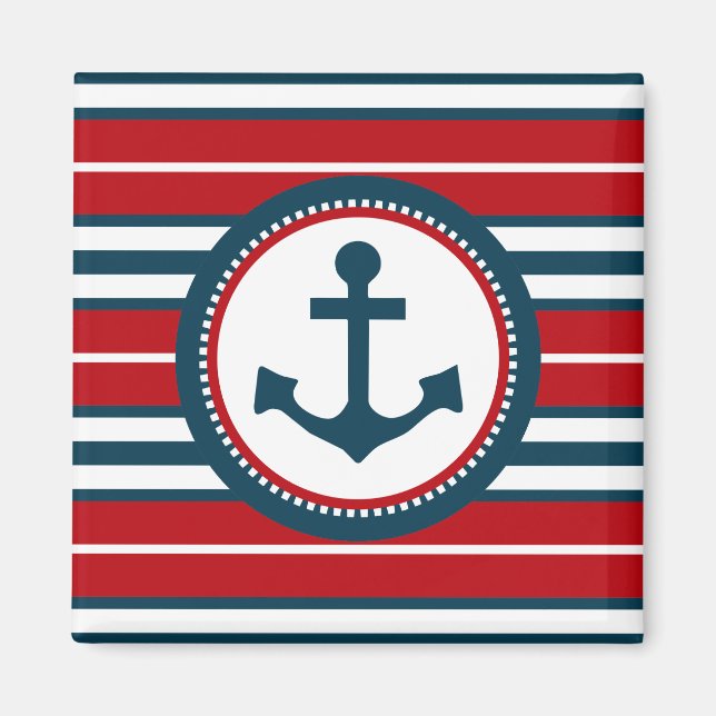 Nautical Design Magnet (Vorne)