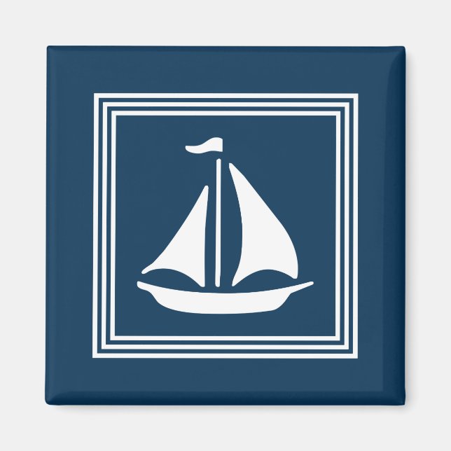 Nautical Design Magnet (Vorne)