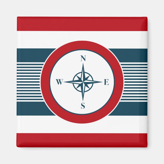 Nautical Design Magnet (Vorne)