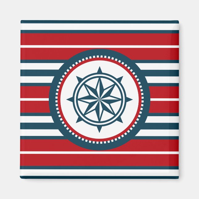 Nautical Design Magnet (Vorne)